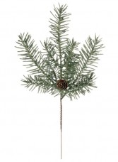 Frosted Douglas Pine Pick
